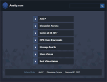 Tablet Screenshot of anstip.com